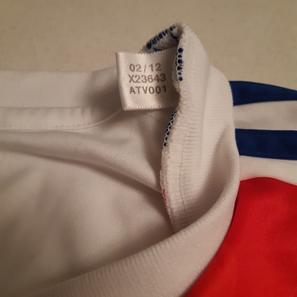 Adidas Olympique Lyon 2012/13 Home Jersey - Picture 10 of 10